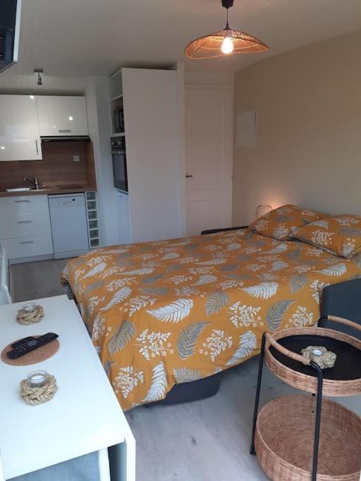 Studio Canape Convertible 2 Pers Avec Jardin Et Parking Clos Мерлимон-Плаж Экстерьер фото